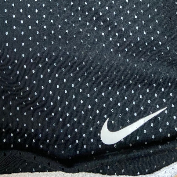 Nike Dri-Fit Black Mesh Shorts - Picture 3 of 5